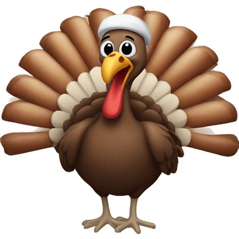 thanksgiving turkey emoji | AI Emoji Generator