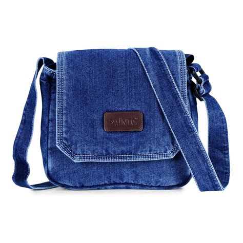 Denim Sling crossbody bag for women and men – ZAINTO Bag
