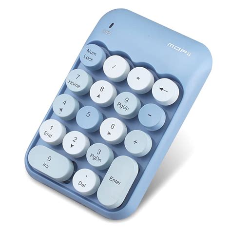 Wireless 2.4GHz Numeric Keyboard, Notebook Wireless Number Pad, One ...