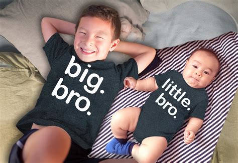 Big bro Little bro Shirts Big Brother Little Brother Shirt Lil Boys ...