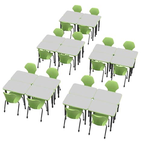 Classroom Desk Clipart