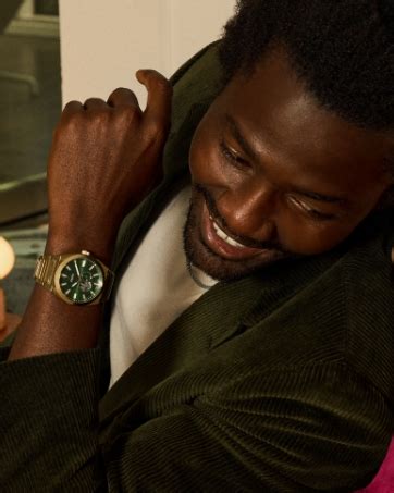 Fossil Nate Chronograph Analog Black Dial Grey Band Men's Stainless ...