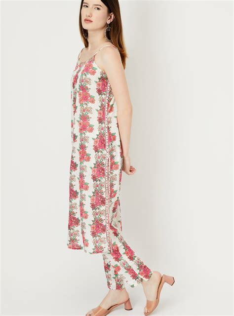 Buy Women Floral Printed Kurta Set Online at just Rs. 999.0 ...
