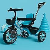 Kidsmate Junior Tricycle for Kids with Parental Control | Cycle for ...