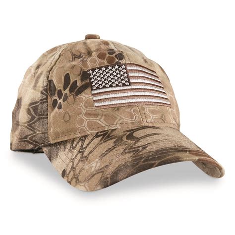 Outdoor Cap Flag Baseball Cap, Kryptek Camo - 672606, Hats at Sportsman ...