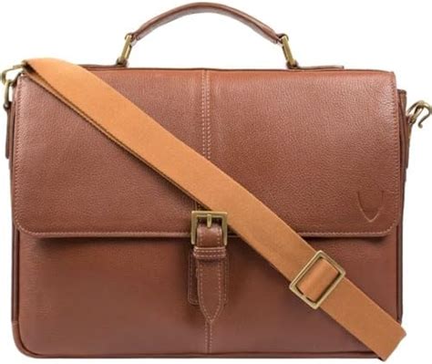 Hidesign Men's Messenger Bag (Brown) : Amazon.in: Fashion