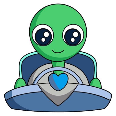 Alien Car Cartoon 的图像结果