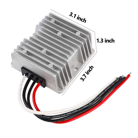 Buy HOMELYLIFE DC Voltage Regulator DC 24V Step Down to 12V 20A 240W ...