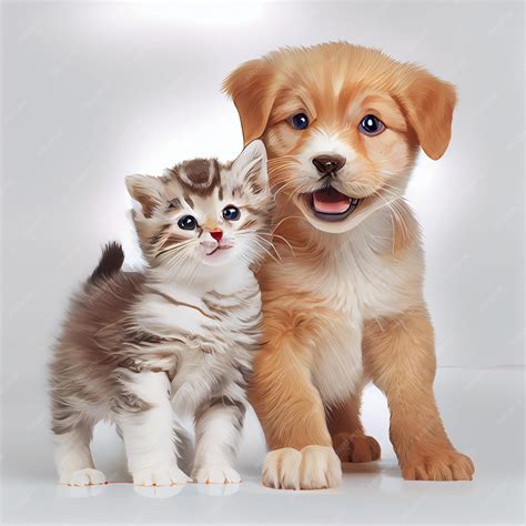 Puppy And Kitten