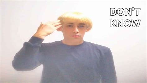 How to sign Don't Know in American Sign Language (ASL)?