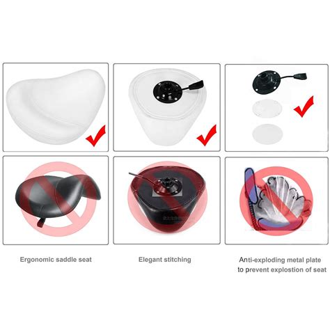 Kaleurrier Ergonomic Rolling Swivel Saddle Stool with Wheels,Hydraulic ...