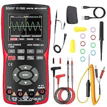 BSIDE Digital Oscilloscope Multimeter Waveform Generator Multimeter ...
