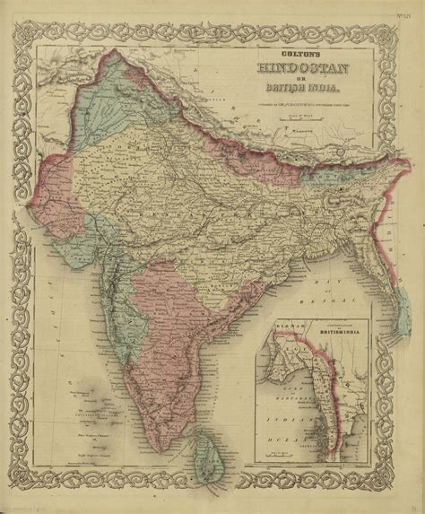 Map Of Anicent India