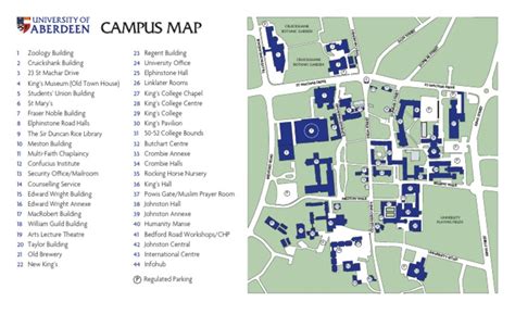 Old Aberdeen Campus Map | PDF