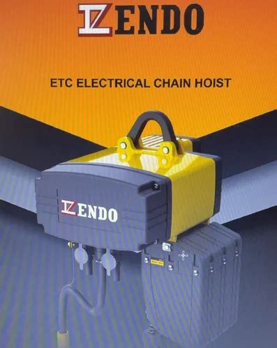 Electric Hoist - Endo Electric Chain Hoist Etc Series Trader ...