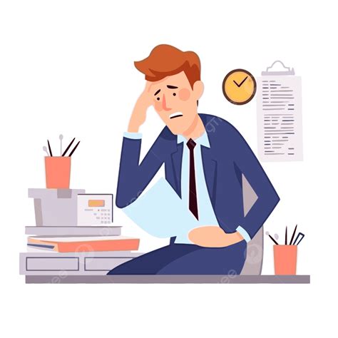 Work Stress Clip Art Work Stress Cliparts, Stock Vector And Royalty