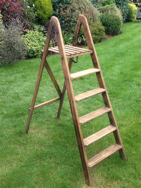 Step Ladder Wooden at Michiko Durbin blog