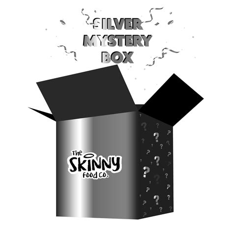 Skinny Conscience Clear Silver Box | Skinny Coffee Bundle | Skinny Food ...
