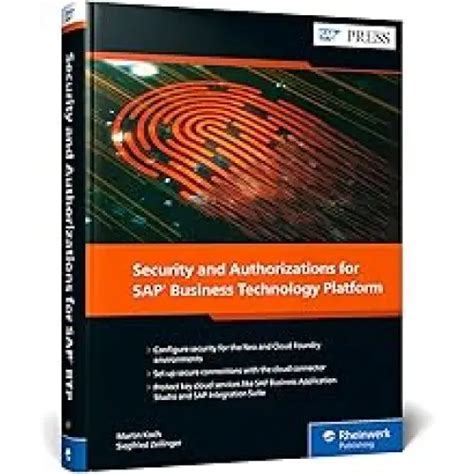 Sap business technology platform security book