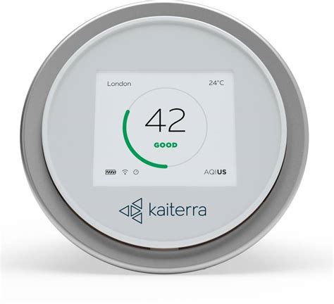 Kaiterra Laser Egg 2 - High Accuracy, Indoor Air Quality Monitor Wifi ...