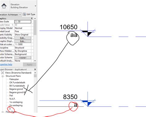Image result for Level Header Overlap Revit