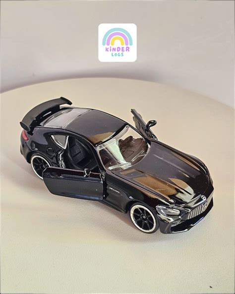Majorette Mercedes-AMG GT R Black Edition (Uncarded) | Kinder Logs