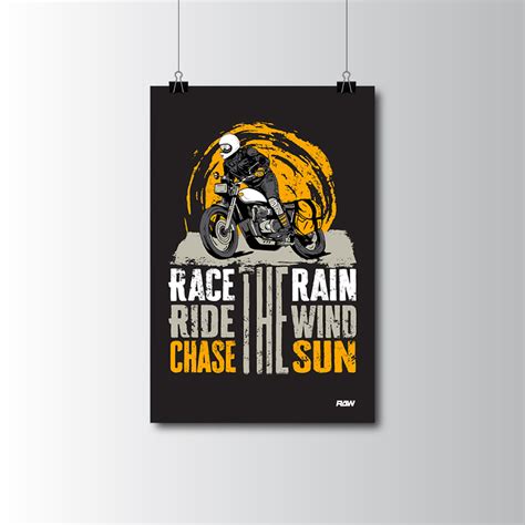 Race the Rain | Poster– RAW