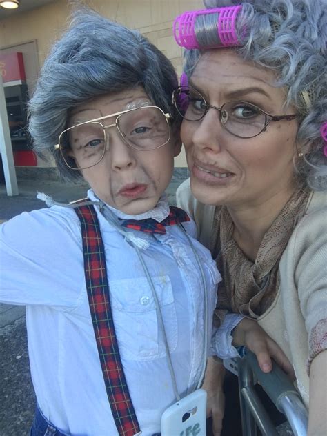 Discover 35 Granny theme party and old lady costume ideas | old people ...