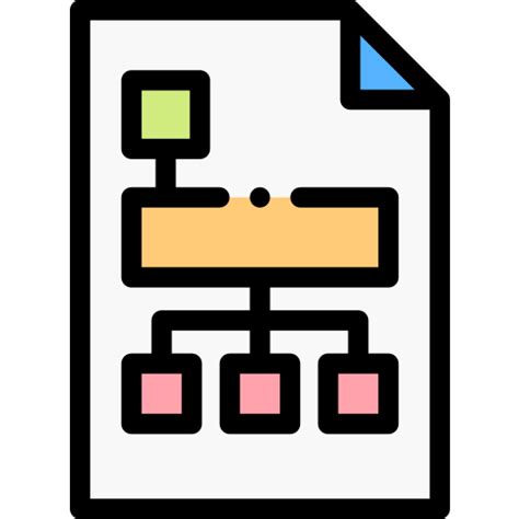 Hierarchy structure Detailed Rounded Lineal color icon | Freepik