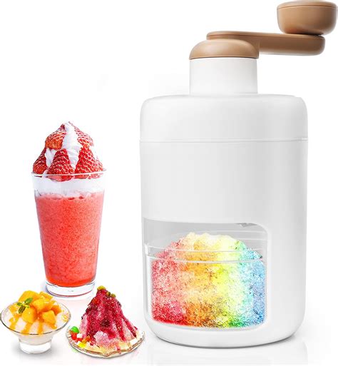 Langtaojin Shaved Ice Machines and Snow Cone Machine-Portable Ice ...