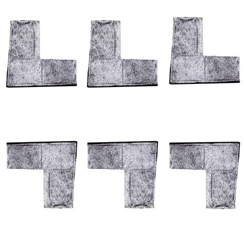 Aquaneat 6 Pack Replacement Activated Carbon Cartridges Low Water Level ...