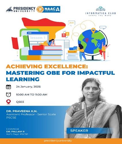 Event Report: “Achieving Excellence: Mastering OBE for Impactful Learning”
