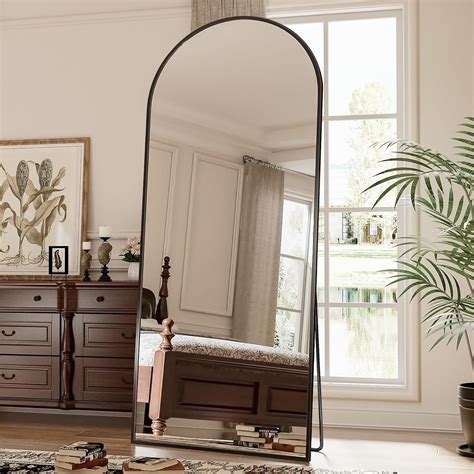Amazon.com: Antok Arched Floor Mirror, 71"×28" Full Length Mirror ...