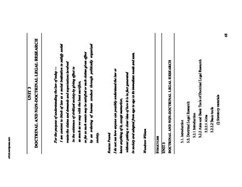 UNIT 3: DOCTRINAL AND LEGAL RESEARCH - A Comprehensive Overview - Studocu