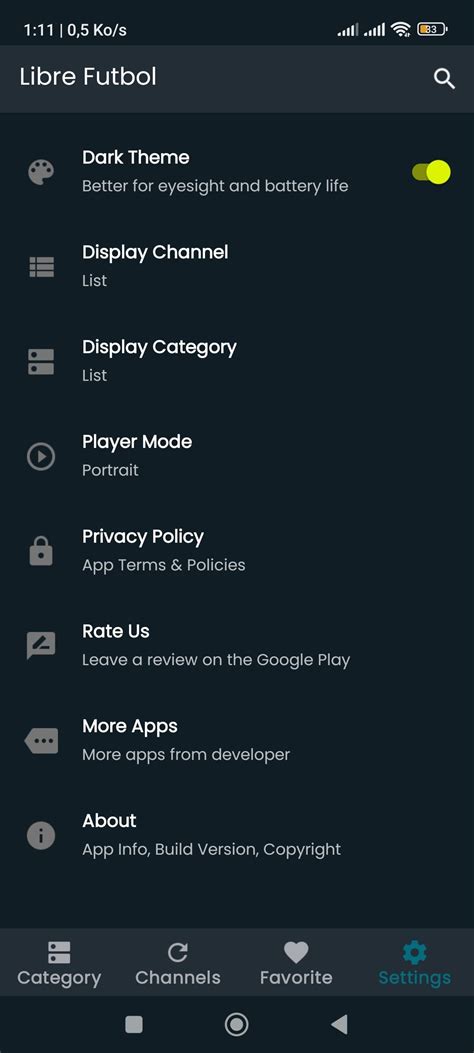 futbol libre tv en vivo APK 1.0.0 pour Android Gratuit télécharger