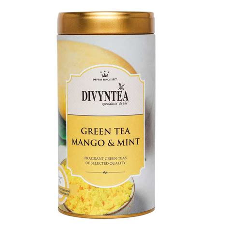 Green Tea Mango Mint – Divyntea - Best Tea brand in India