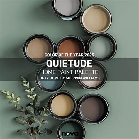 Color of the year 2025 quietude hgtv sherwin williams home color ...