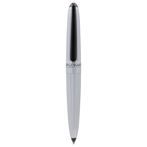 Diplomat Aero Pearl White Ballpoint Pen