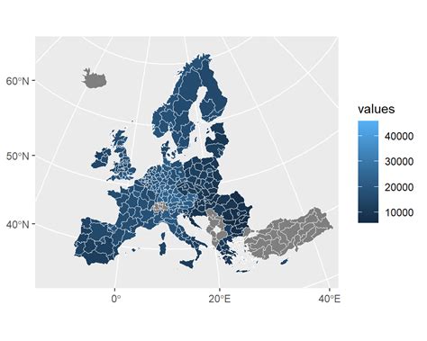 Ggplot Map 的图像结果