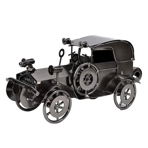 Buy Cortina Vintage Metal Car Decor Iron Car Sculpture Desk Decor Art ...
