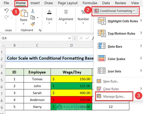 Excel Conditional Formatting Color for Two Colos 的图像结果