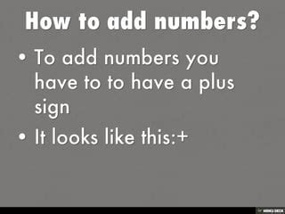 How to Add Numbers 的图像结果