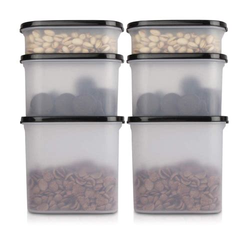 Buy OMORTEX Airtight Oval Container 2 Pcs 500ml, 2 Pcs 1000ml, 2 Pcs ...