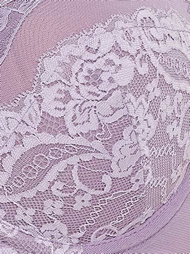 Buy Clovia Women's Lace Padded Underwired Demi Cup Push-up Bra ...