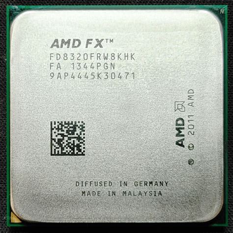 AMD FX-8320 Vishera 8-Core 3.5 GHz (4.0 GHz Turbo) Socket AM3+ 125W ...
