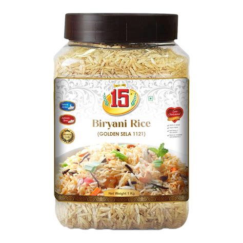 BIRYANI RICE GOLDEN SELA – 15 No. ChawalWala