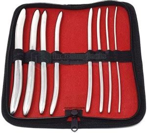 IS IndoSurgicals Stainless Steel Hegar Uterine Dilators Set of 8 ...