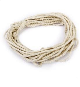 DELTA Imported 1 x 30M Natural DIY Braided Cotton Rope Cord String ...