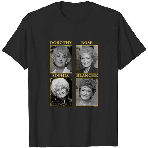 Golden Girls - Four Queens T-Shirt sold by Rosalie Body | SKU 28579 ...