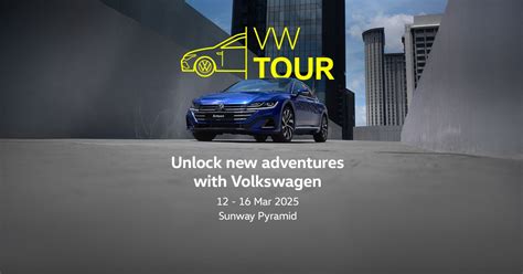 Volkswagen Tour at Sunway Pyramid 2025, Sunway Pyramid, Subang Jaya, 12 ...